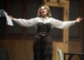 English Touring Opera’s production of Pagliacci at Cambridge Corn Exchange. Pictured above by Richard Hubert Smith is Paula Sides as Nedda
