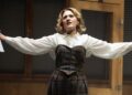 Paula Sides as Nedda in English Touring Opera’s production of Pagliacci at Cambridge Corn Exchange. PHOTO: Richard Hubert Smith