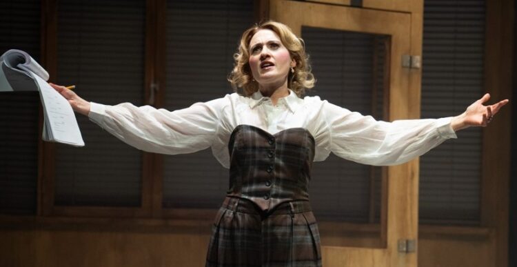 Paula Sides as Nedda in English Touring Opera’s production of Pagliacci at Cambridge Corn Exchange. PHOTO: Richard Hubert Smith